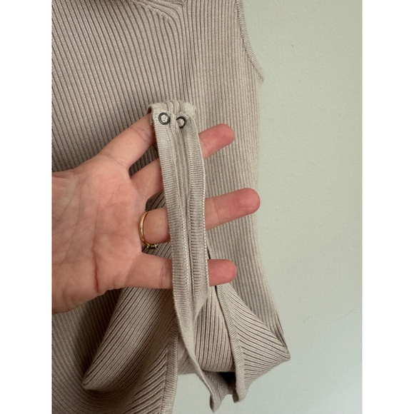 Women's Abercrombie & Fitch Bodysuit NWT Beige - Picture 6 of 14